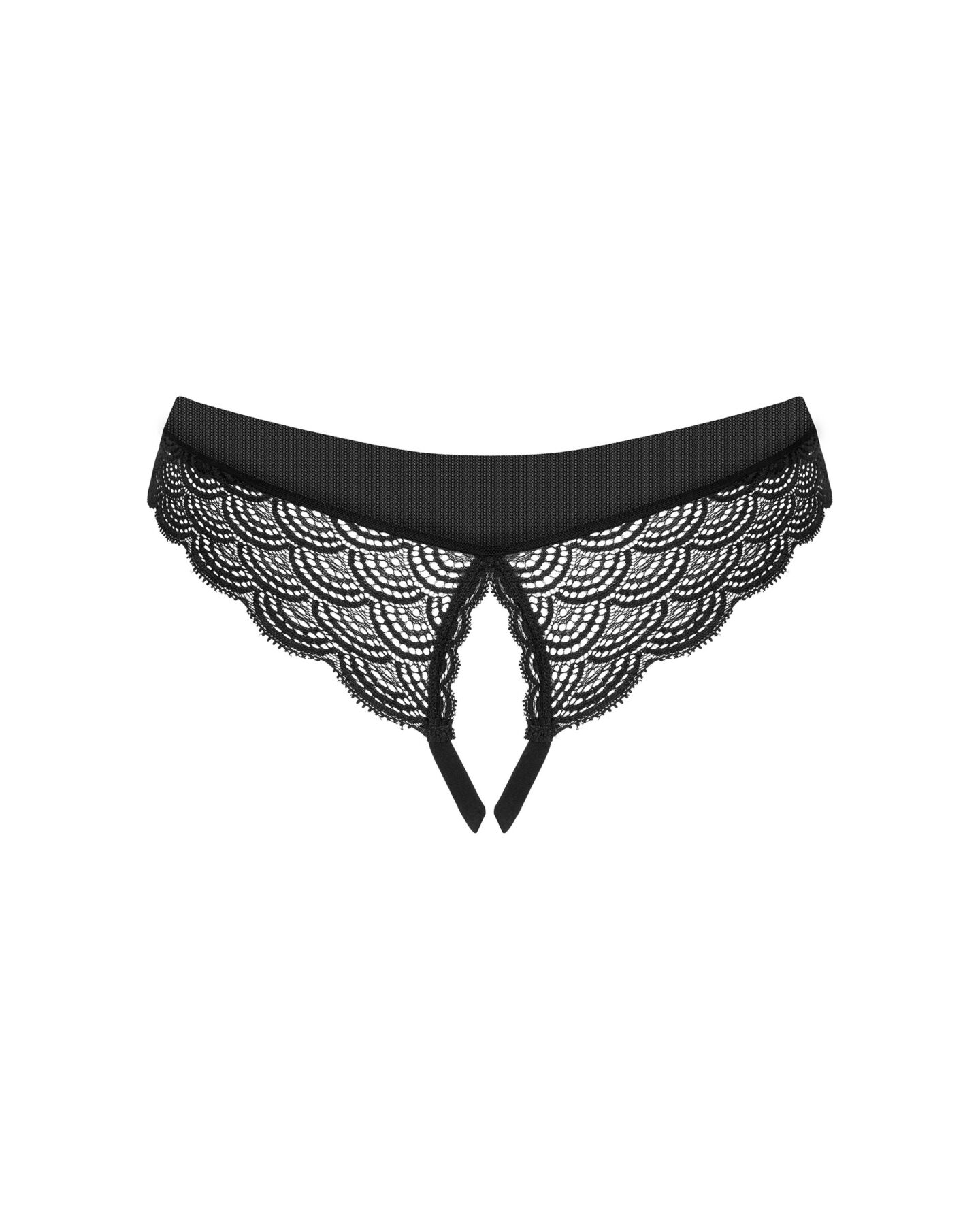 Трусики з доступом Obsessive Chemeris crotchless panties XL/2XL