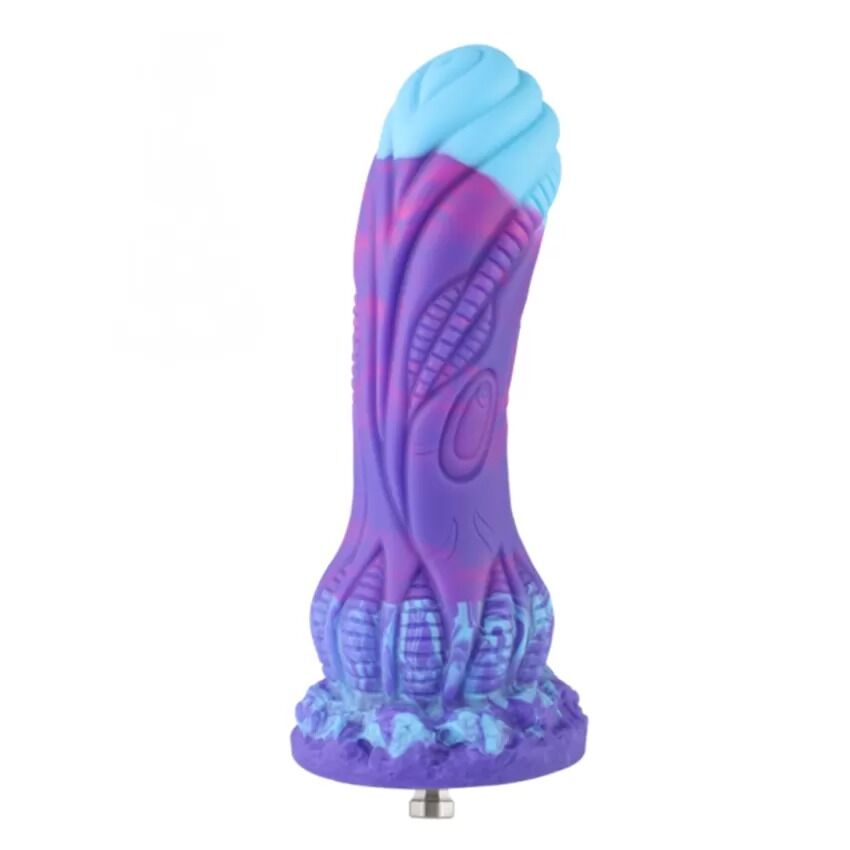 Фалоімітатор для секс-машин Hismith 7.48″ Silicone Dildo HSA140 Monster Series, система KlicLok