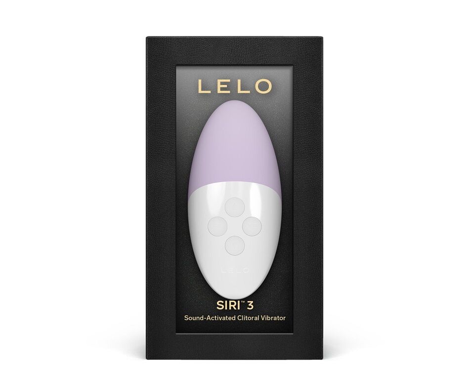 Музичний вібратор для клітора LELO SIRI 3 Calm Lavender, вібрації в ритмі звуків без смартфона