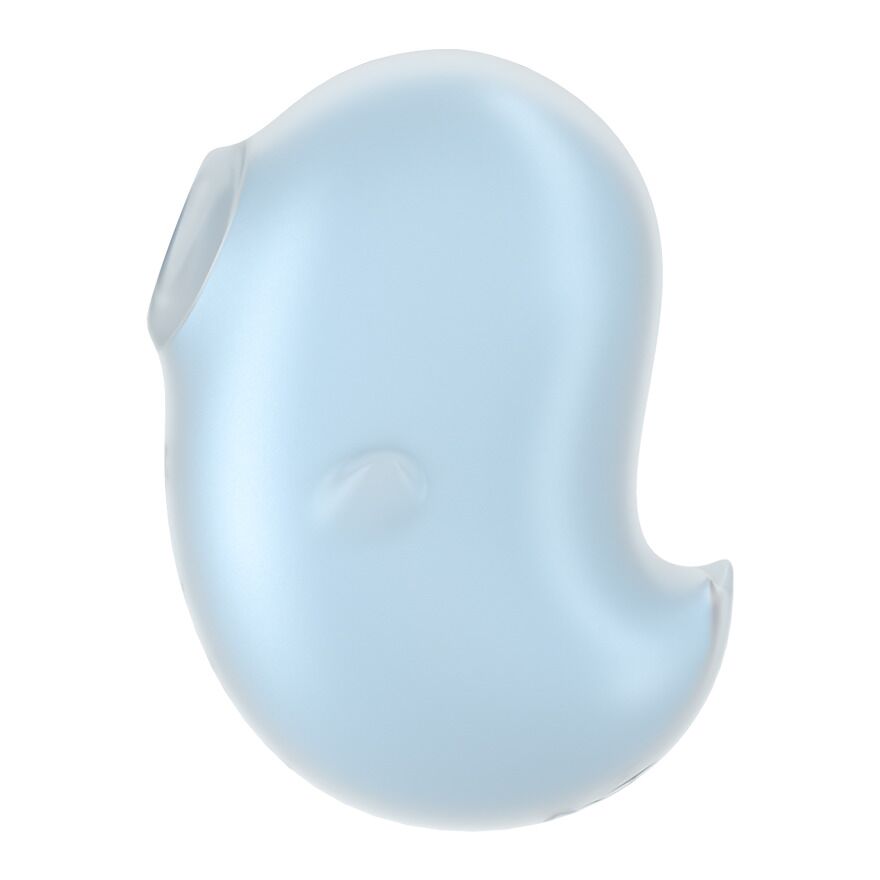 Вакуумний кліторальний стимулятор з вібрацією Satisfyer Cutie Ghost Blue