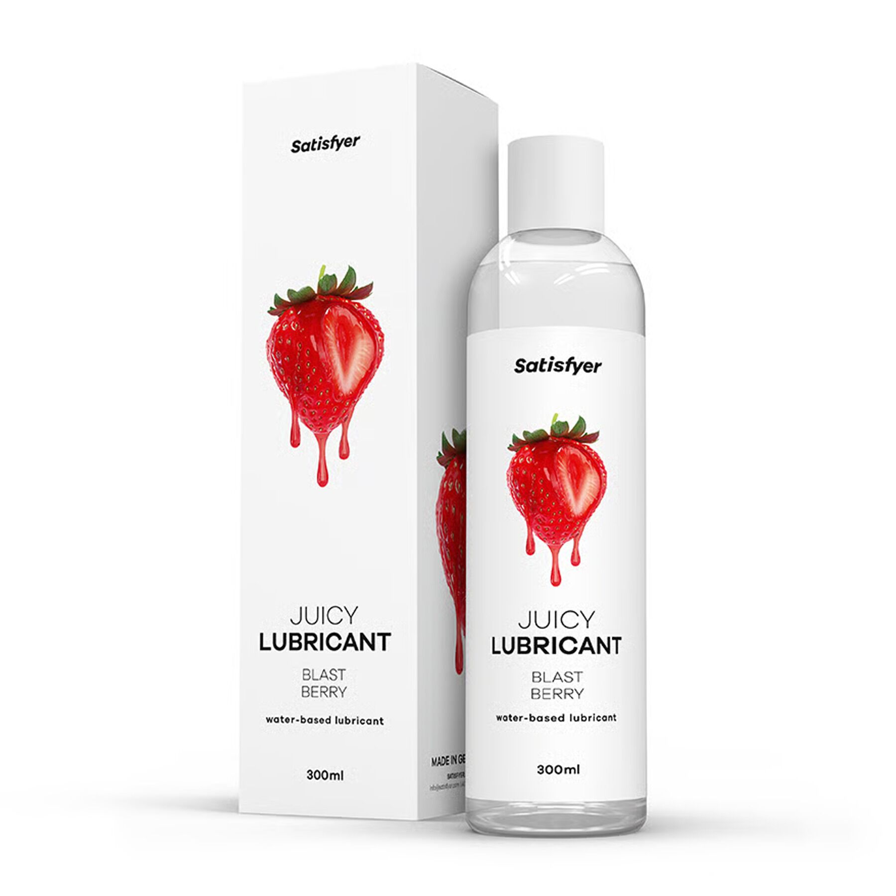 Лубрикант на водній основі Satisfyer Juicy Lubricant Blast Berry water based 300 мл