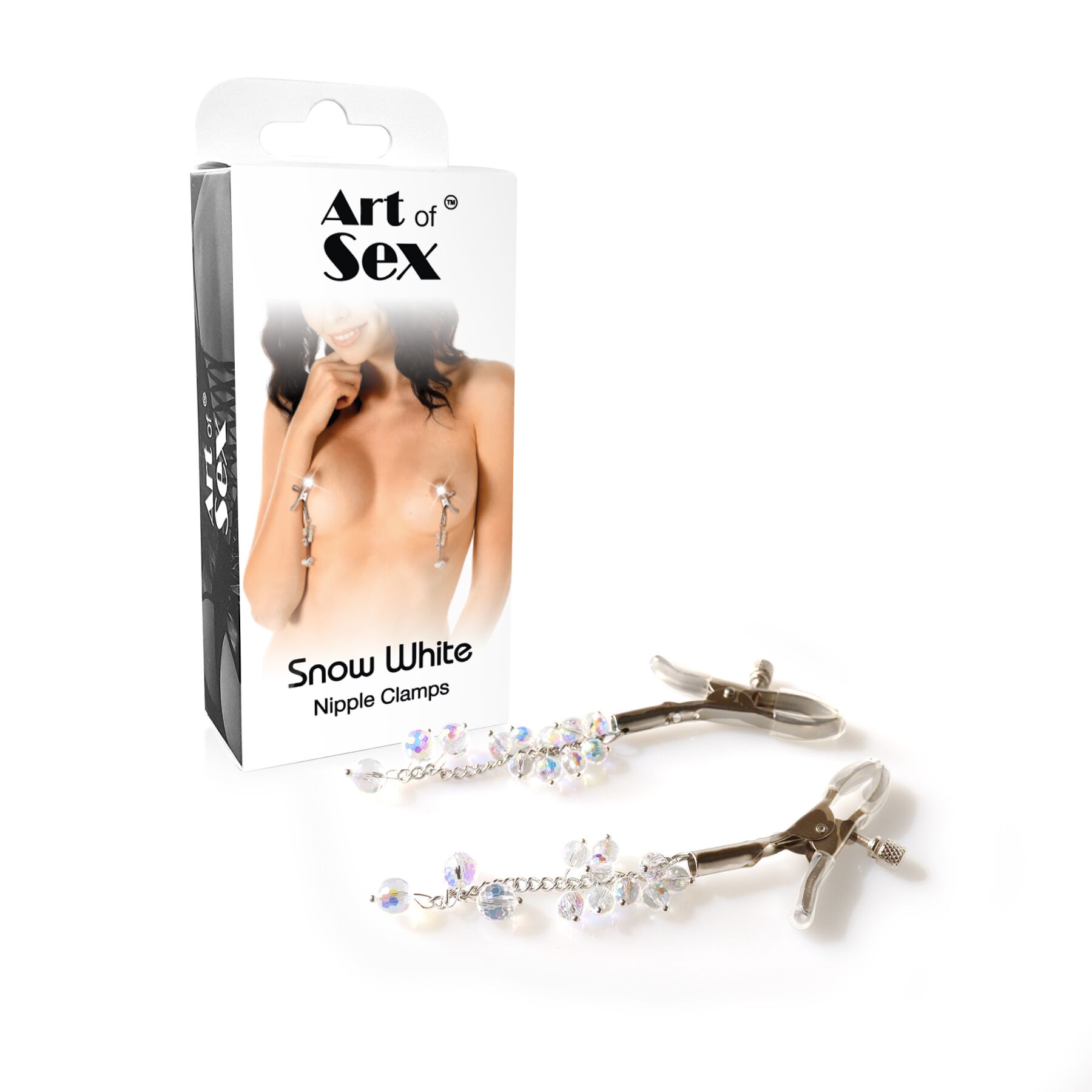 Затискачі для сосків Art of Sex Snow White