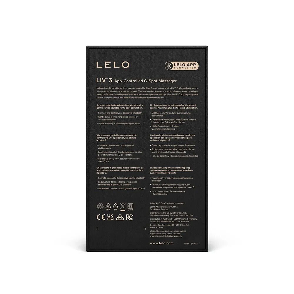 Вібратор LELO Liv 3 Powder Blue