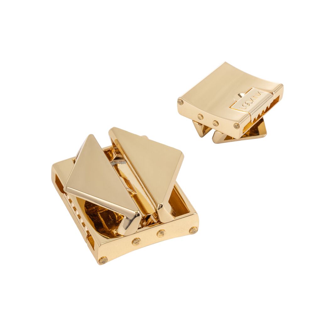 Маска на очі LOCKINK Blindfold Kit, коричнева, натуральна шкіра, регульований обсяг