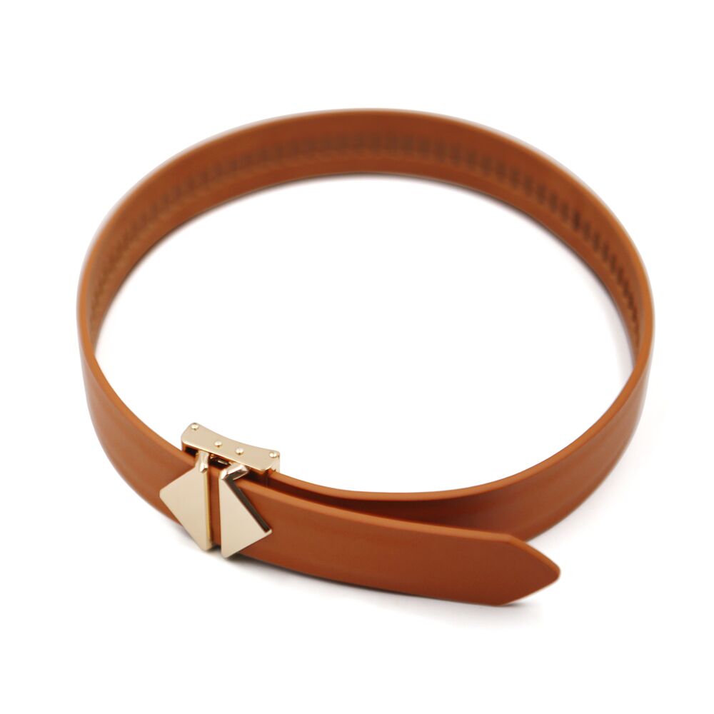 Маска на очі LOCKINK Blindfold Kit, коричнева, натуральна шкіра, регульований обсяг