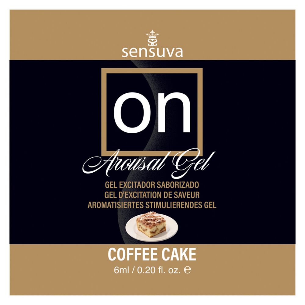 Пробник збудливого гелю Sensuva - ON for Her Arousal Gel Coffee Cake (4 мл)