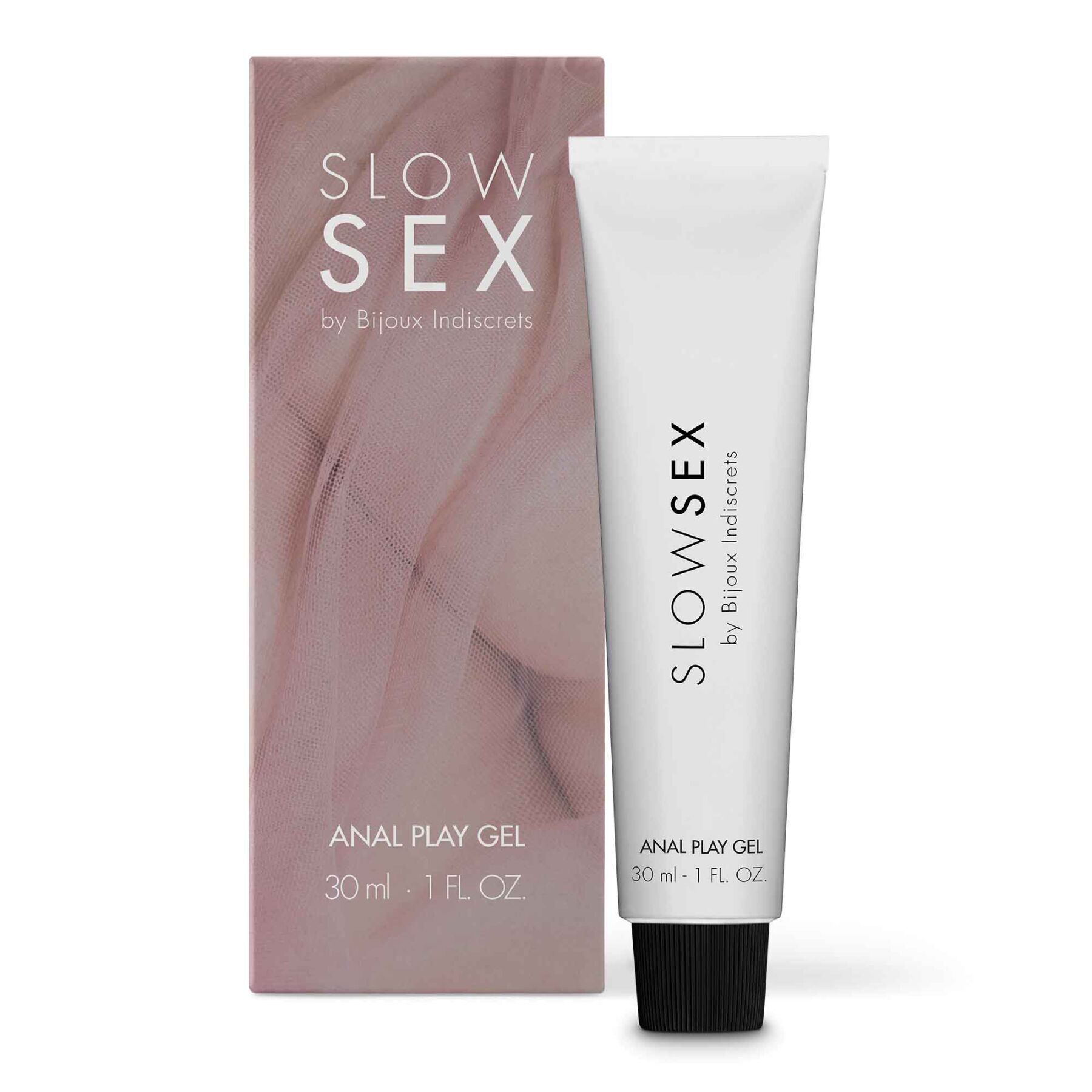 Анальний гель-змазка Bijoux Indiscrets Slow Sex Anal play gel (пом'яті паковання та тюбик!!!)
