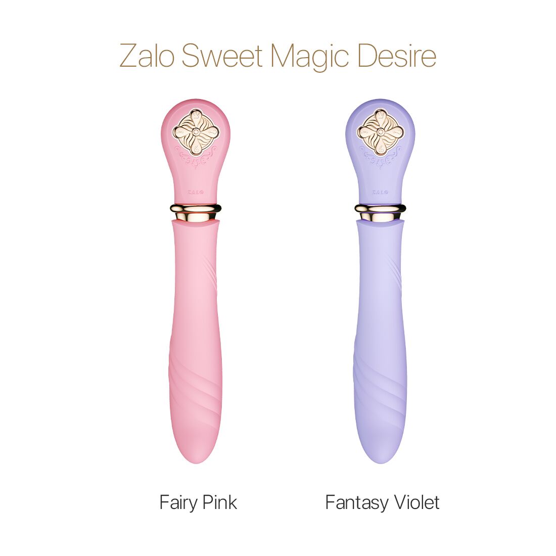 Пульсатор із підігрівом Zalo Sweet Magic - Desire Fairy Pink, турбо режим