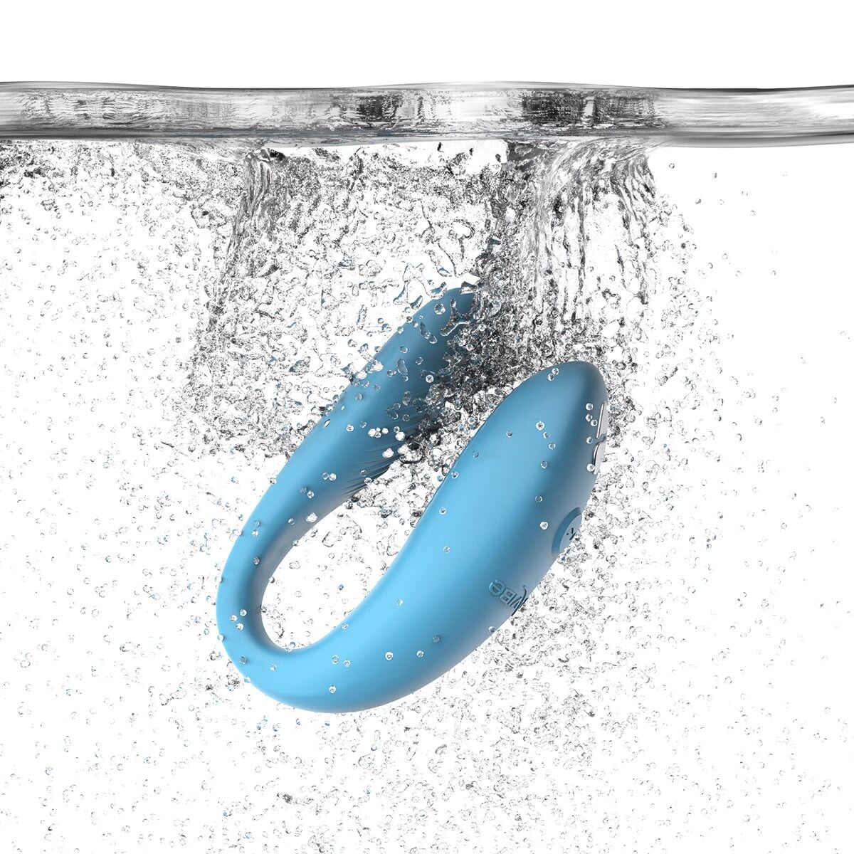 Смарт-вібратор для пар We-Vibe Sync GO Turquoise, тревел-кейс