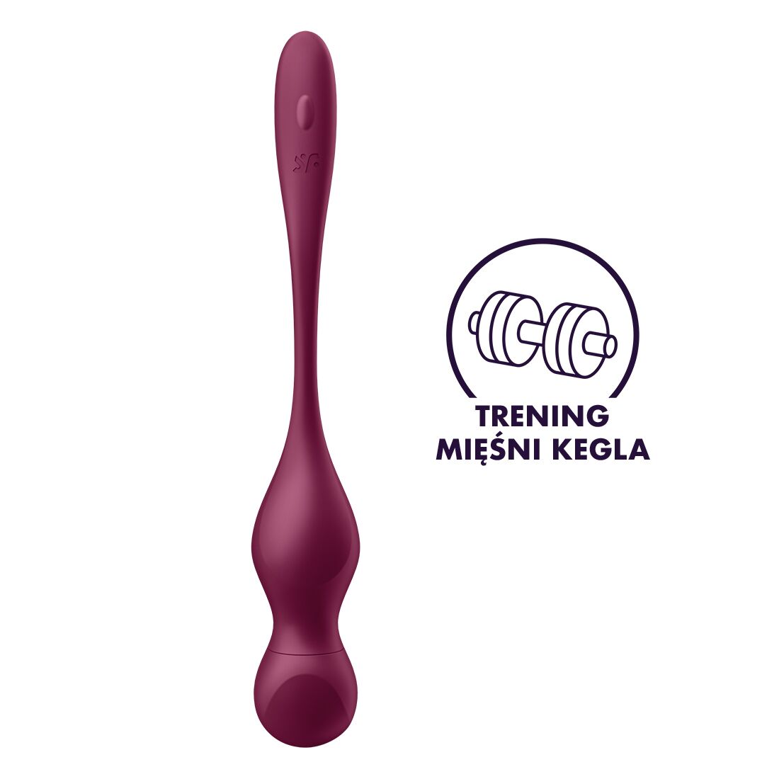 Смарт-вагінальні кульки з вібрацією Satisfyer Love Birds Vary Connect App, змінювана маса, пульт ДК