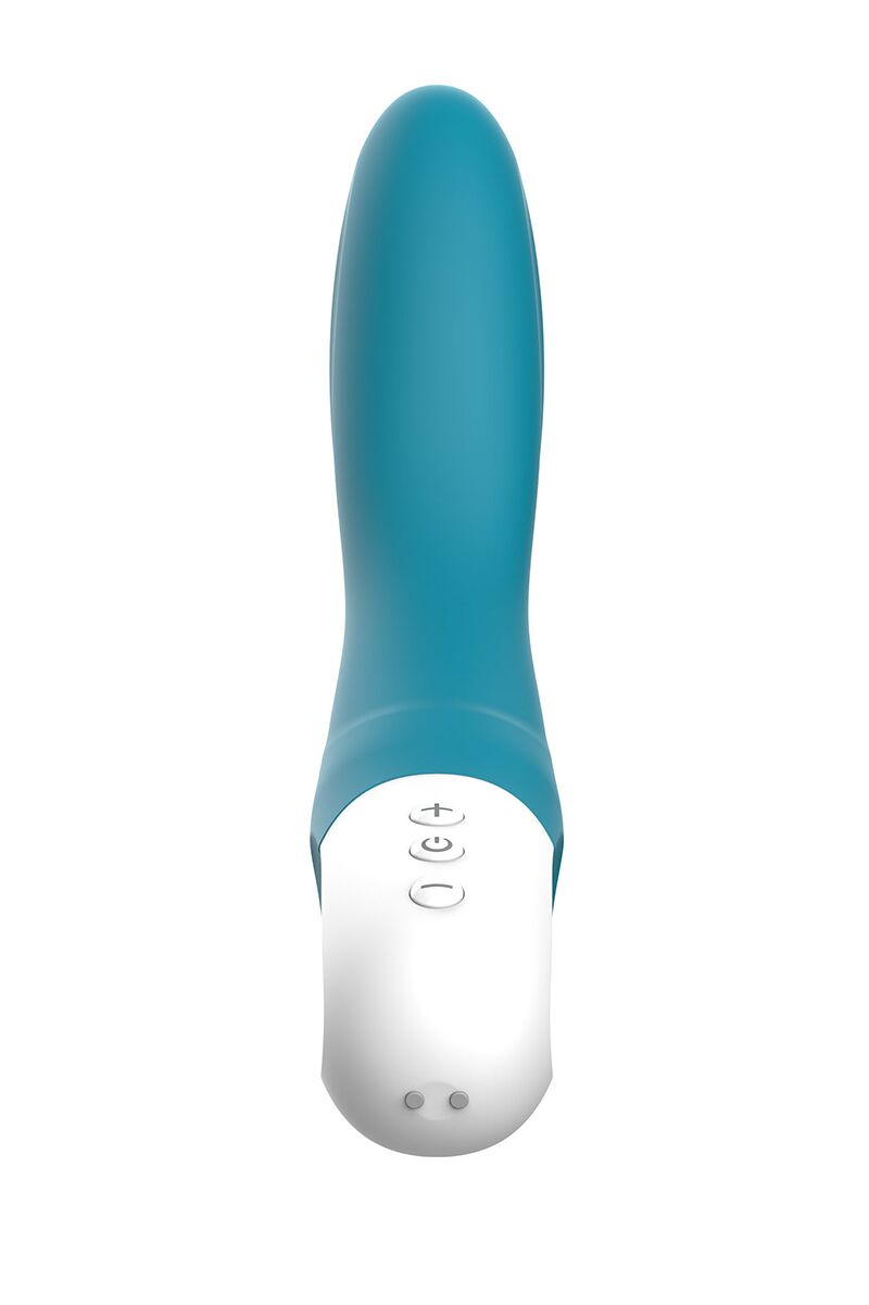 Вібратор точки G Liebe Bend It Rechargeable Ocean Blue, 10 режимів, дуже потужний, гнучкий стовбур