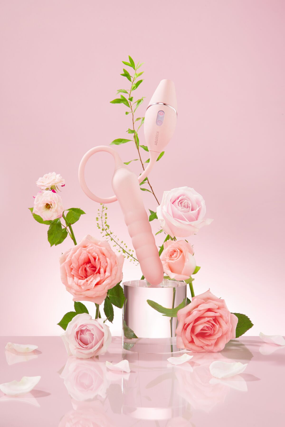 Пульсатор з вакуумним стимулятором KISSTOY Cathy III Pink, 5 режимів вакууму, 10 режимів пульсації