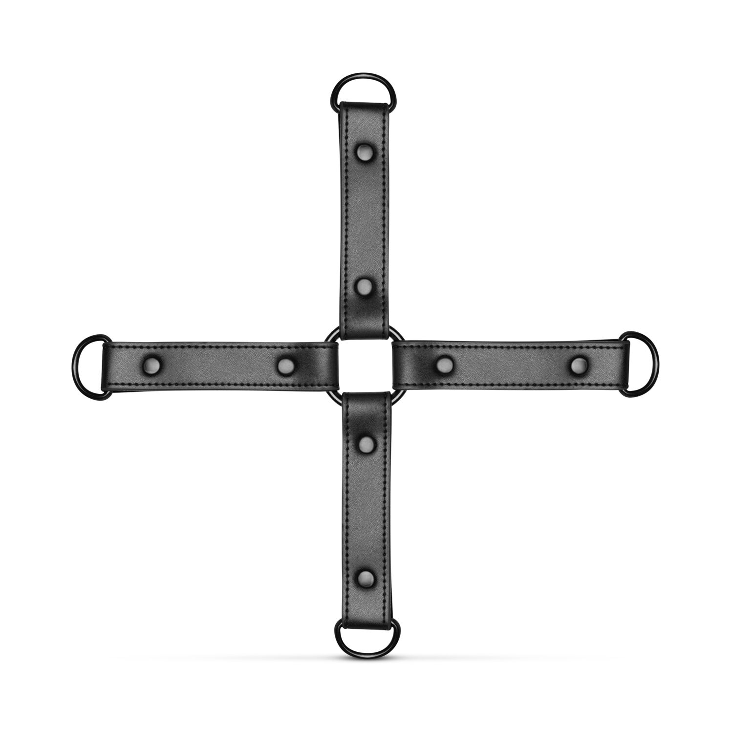 Хрестовина з наручниками та поножами Bedroom Fantasies: Hogtie with Hand and Ankle Cuffs