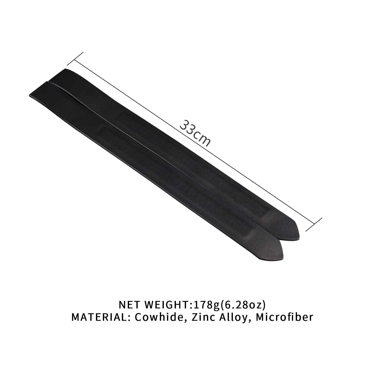 Фіксатори для рук та ніг LOCKINK Wristcuffs/Anklecuffs, чорні, натуральна шкіра