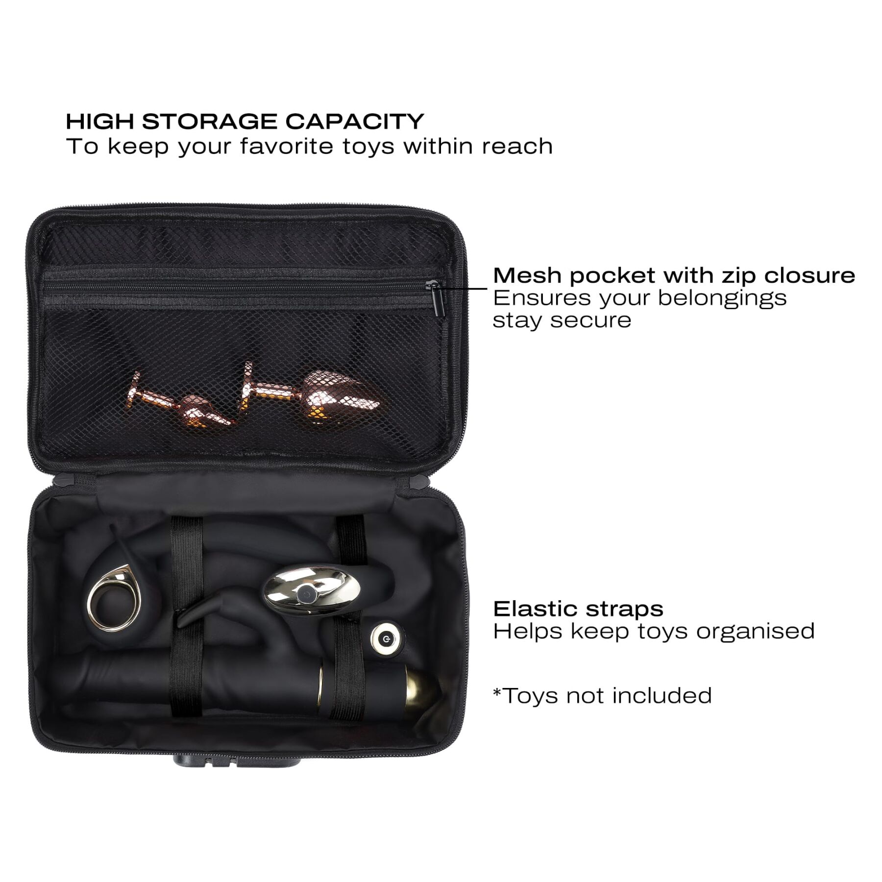 Кейс для іграшок Dorcel DISCREET BOX LUXURY GREEN, кодовий замок, 27×16×7,62 см