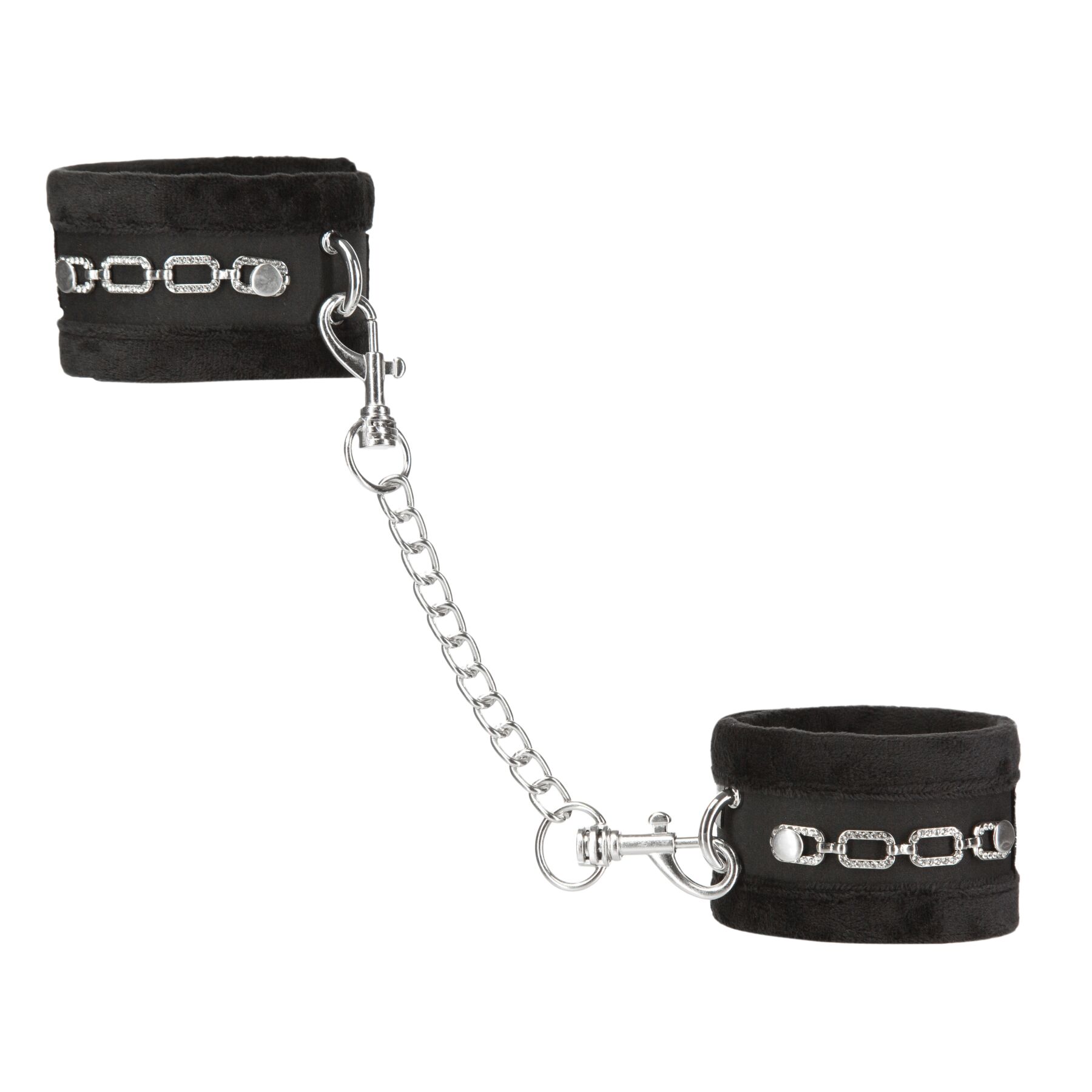 Наручники Punishment - Crystal Detail Handcuffs - Black