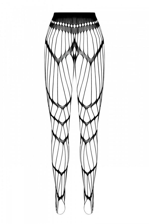 Еротичні колготки-бодістокінг Passion ECO S006 white