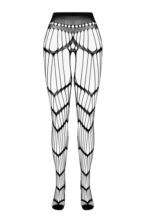 Еротичні колготки-бодістокінг Passion ECO S006 white