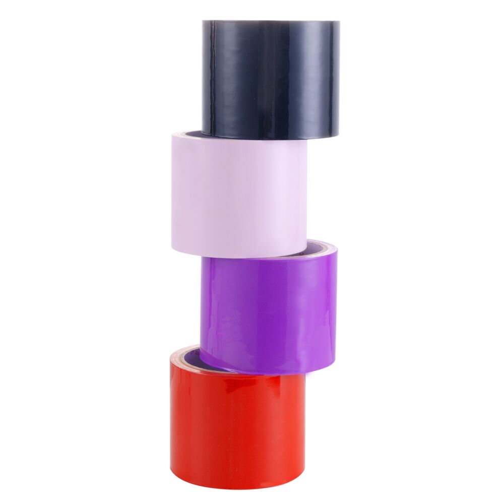 Скотч для бондажу LOCKINK SEVANDA Electrostatic Tape, червона, 16 м