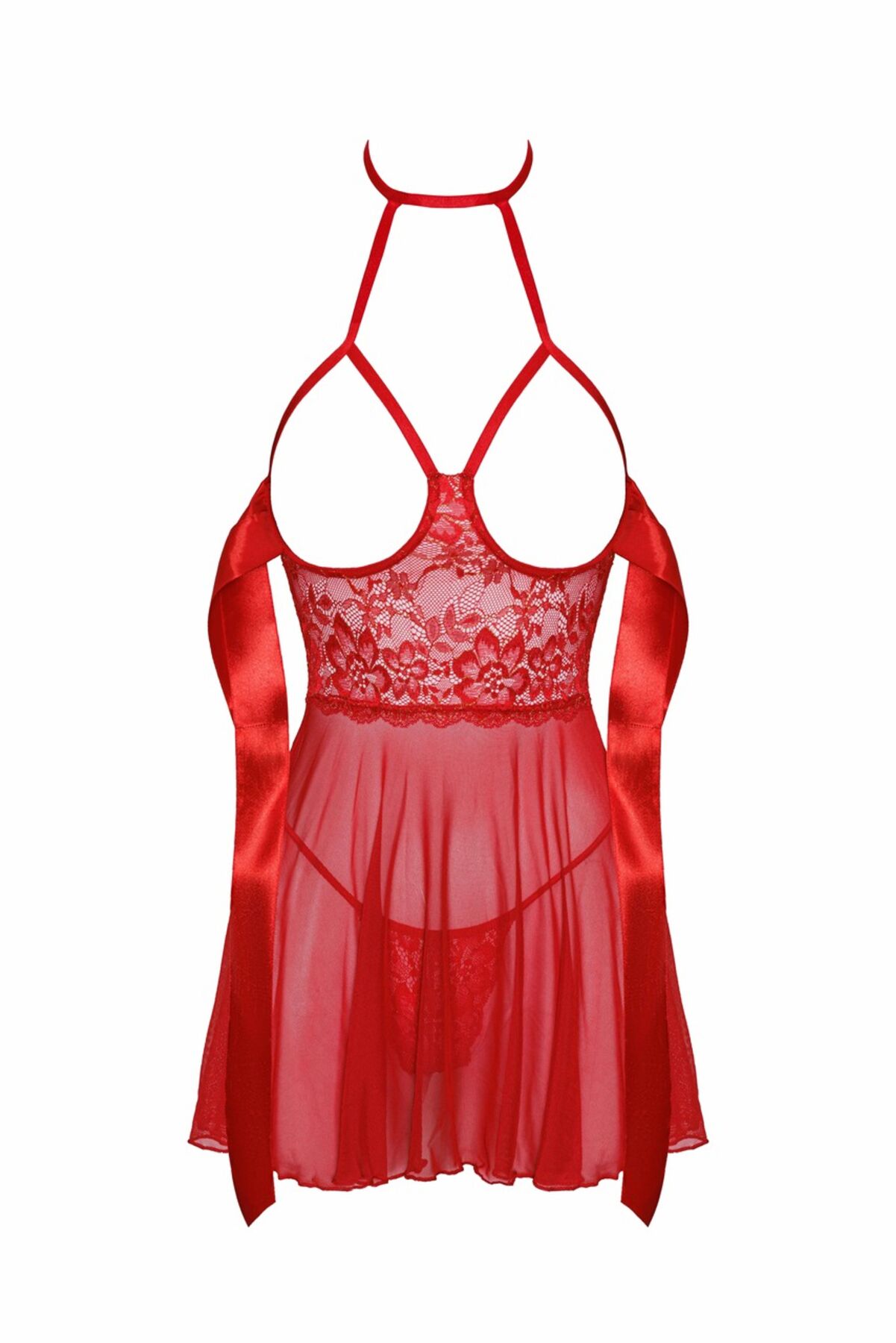 Бебі-дол Kissable Sexy Kiss Babydoll Red S/M