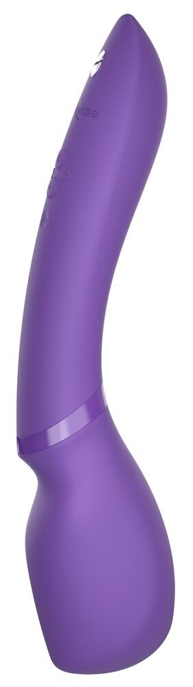 Смарт-вібромасажер We-Vibe Wand 2 Purple, дуже потужний, функція Smart Silence