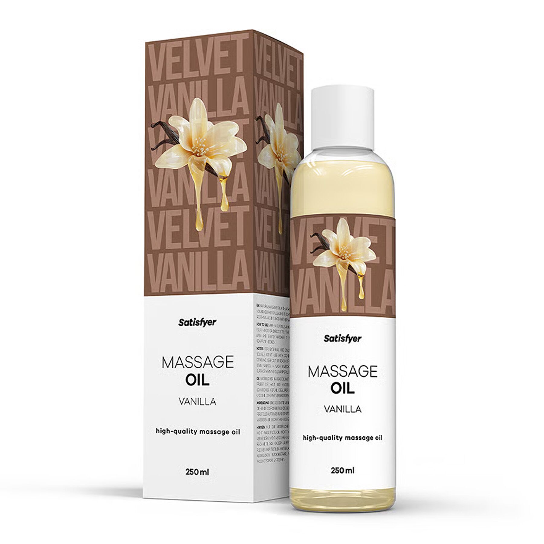 Масажна олія Satisfyer Massage Oil Vanilla 250 мл