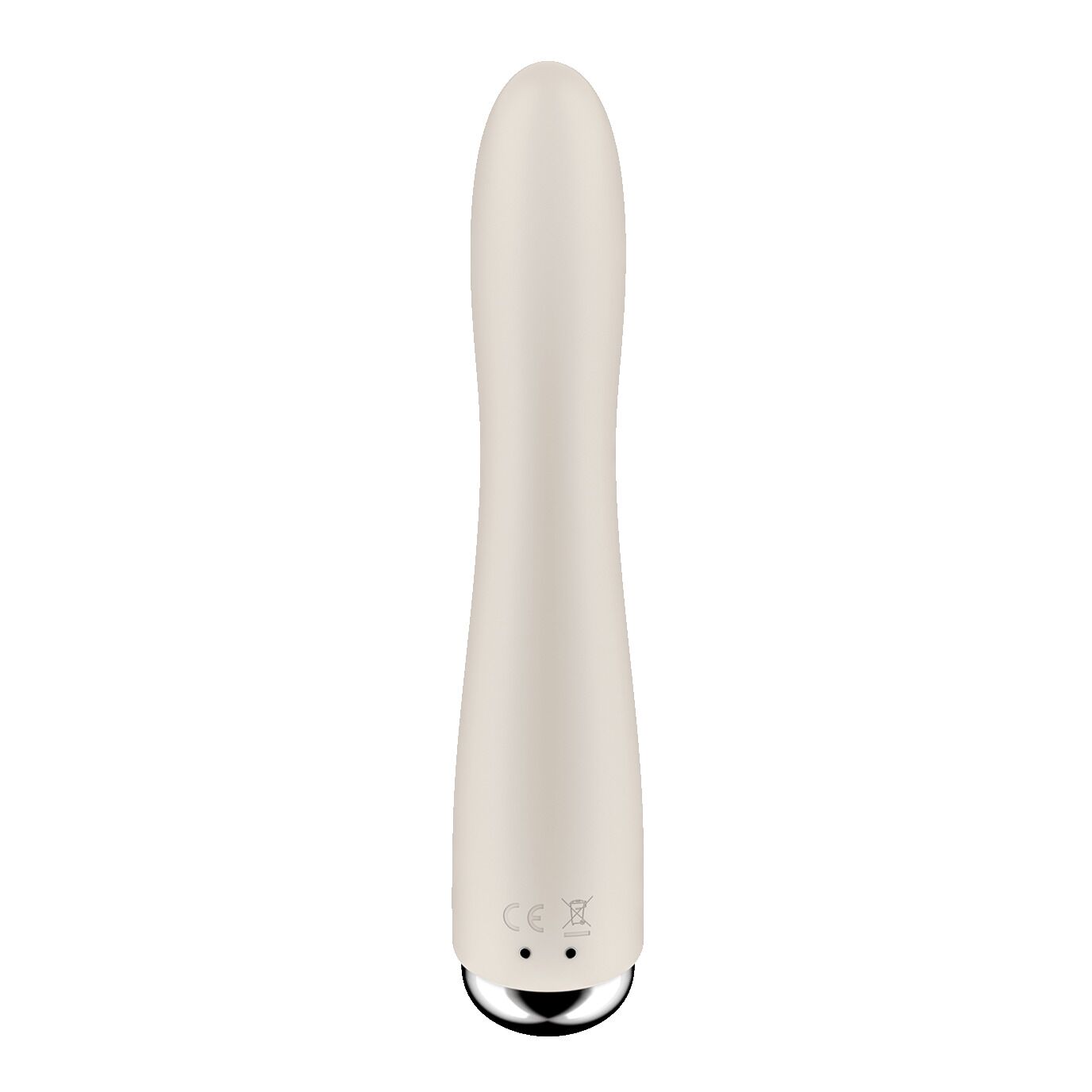 Вібратор точки G з обертанням Satisfyer Spinning Vibe 1 Beige, 2 мотори