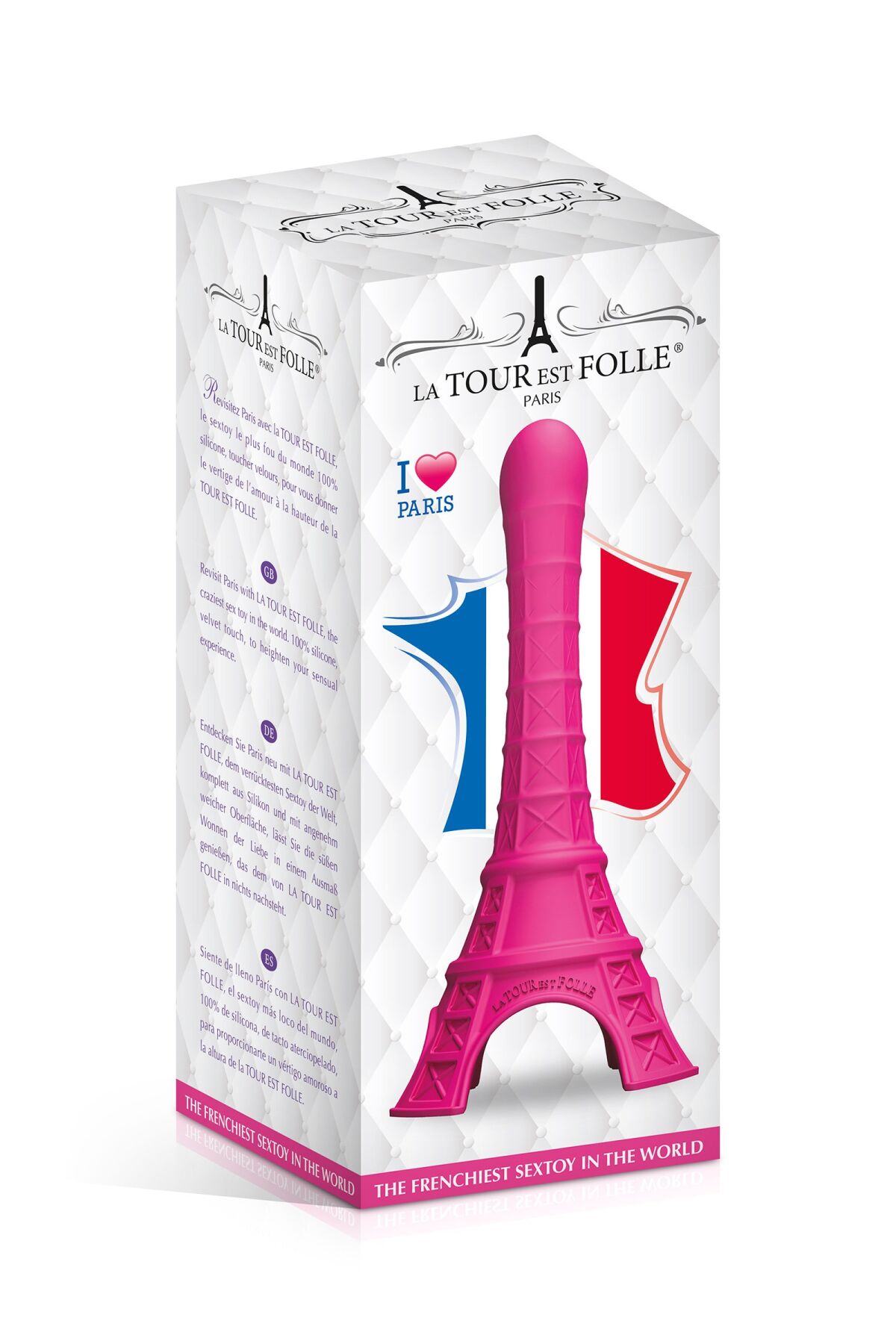 Дилдо La Tour Est Folle Paris Pink