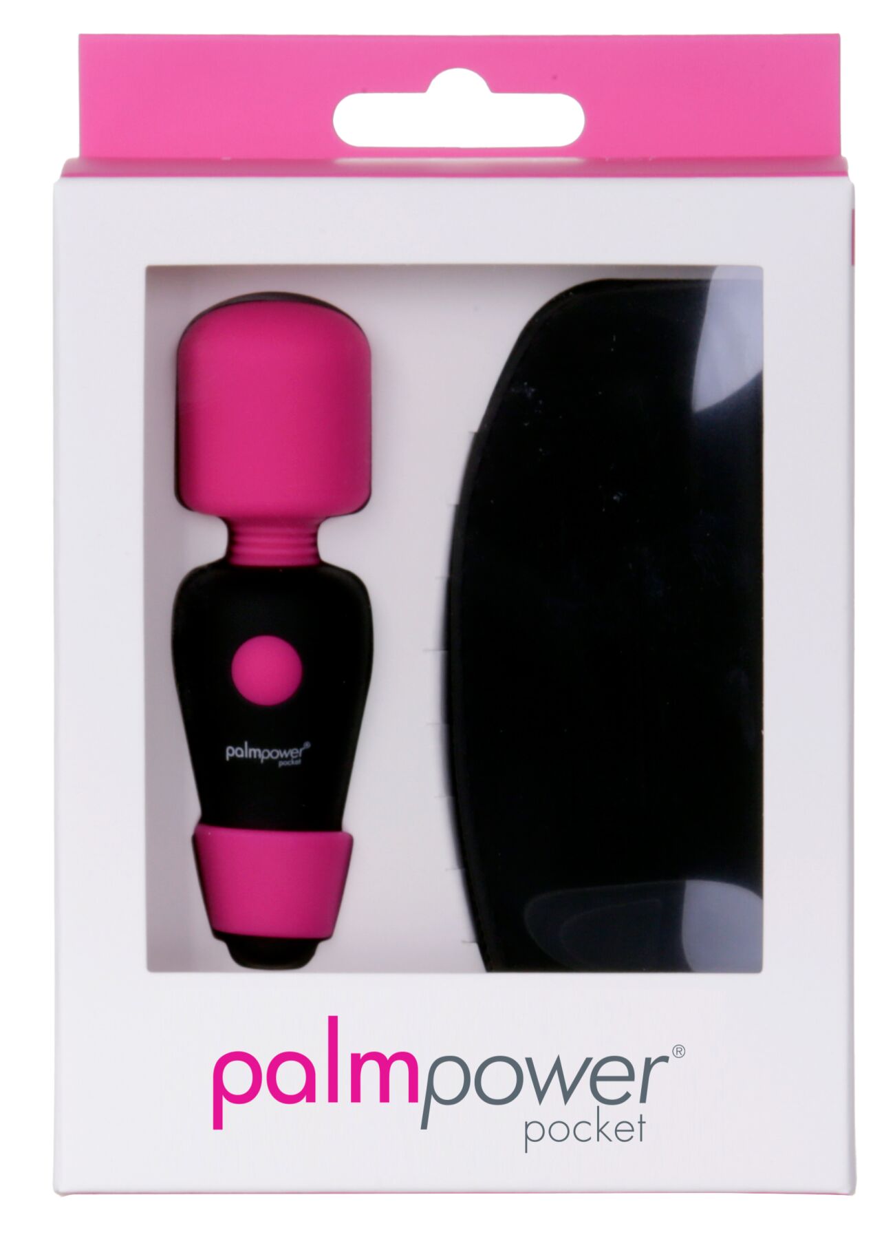 Мінівібромасажер PalmPower Pocket із чохлом на блискавці, водостійкий, перезаряджуваний, довжина 9см
