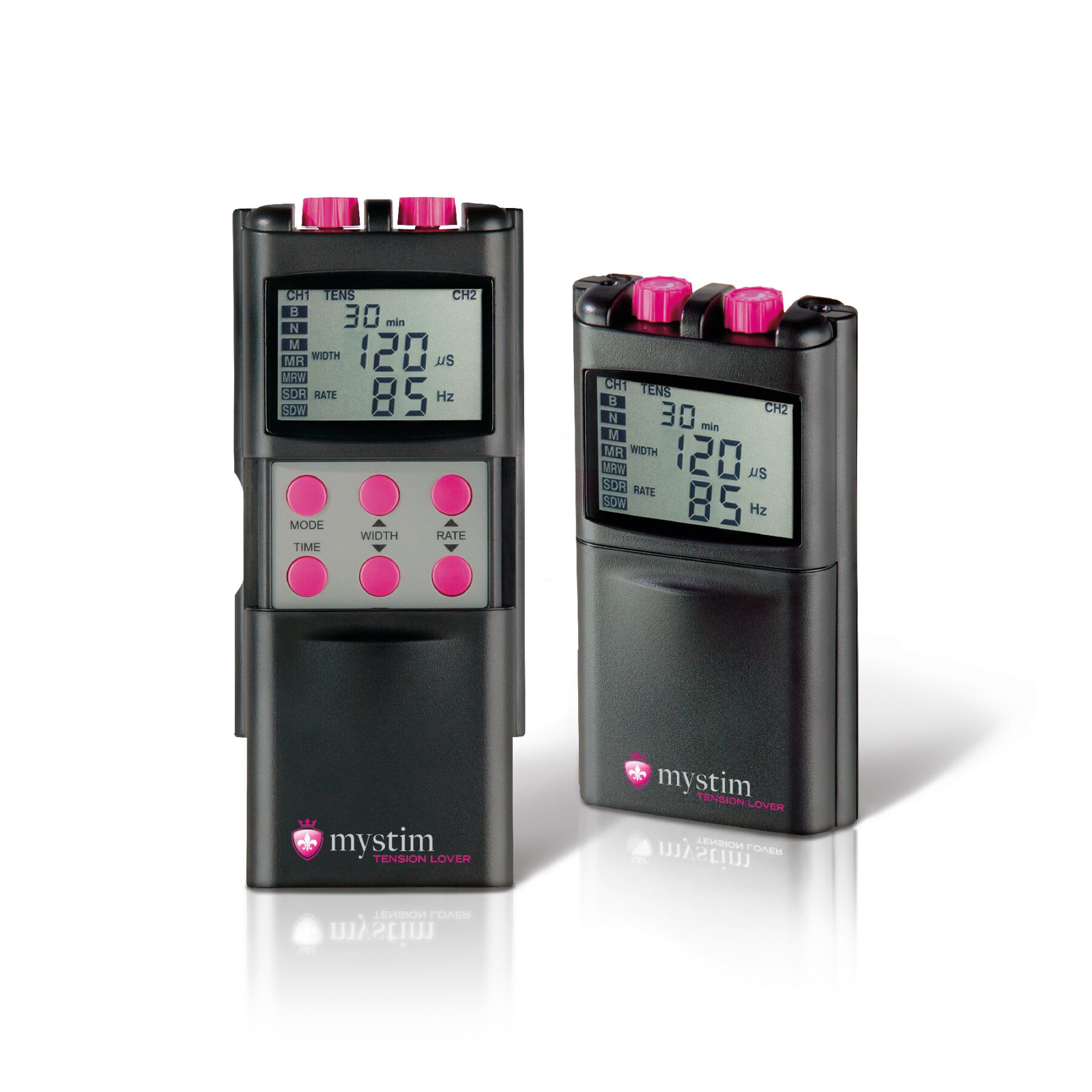 Електростимулятор Mystim Tension Lover, 2 канали, 7 програм, кнопкове керування