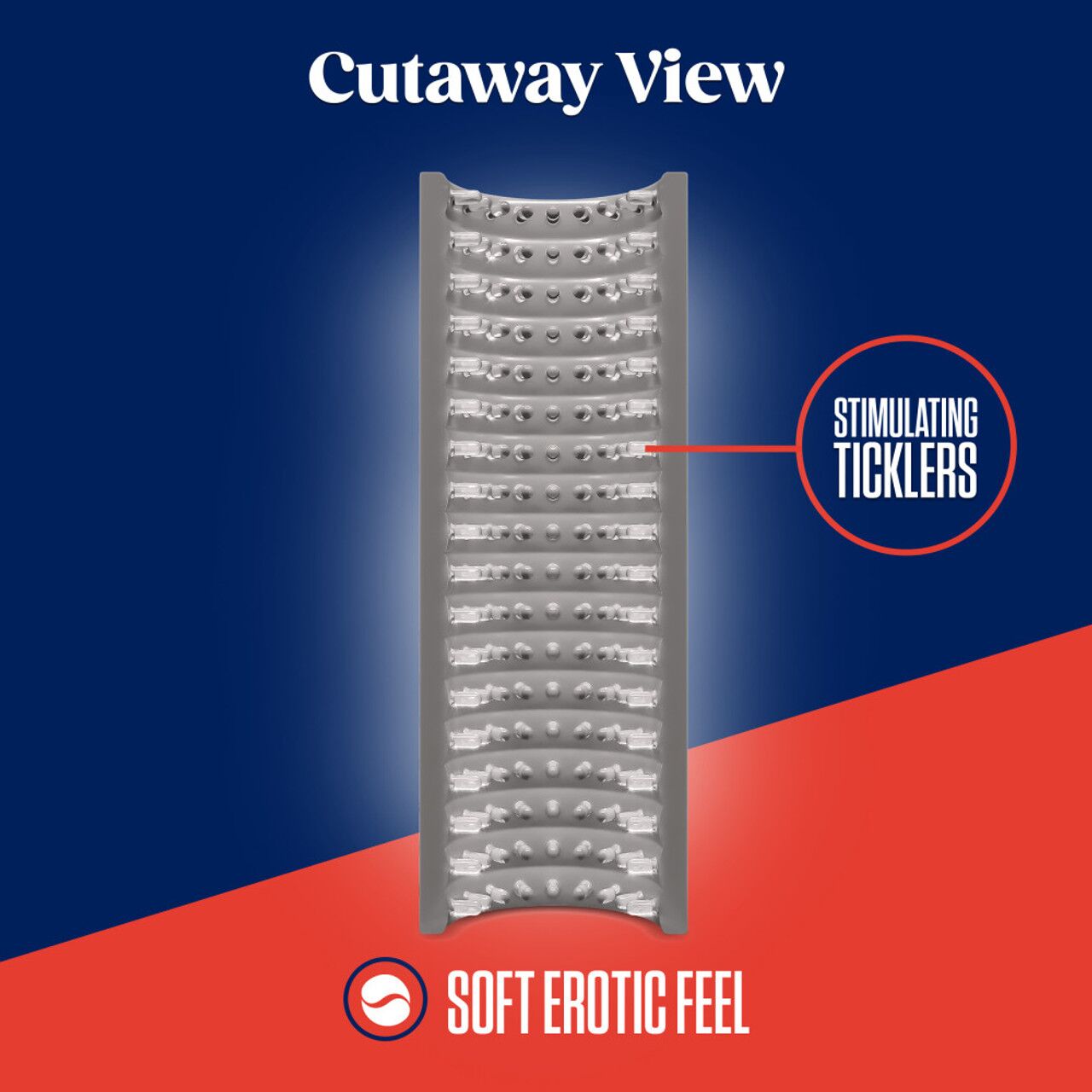 Мастурбатор Blush Rize – Strokez Masturbator – Clear, нейтральний, щільне охоплення