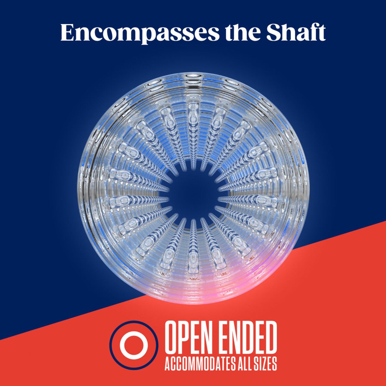 Мастурбатор Blush Rize – Strokez Masturbator – Clear, нейтральний, щільне охоплення