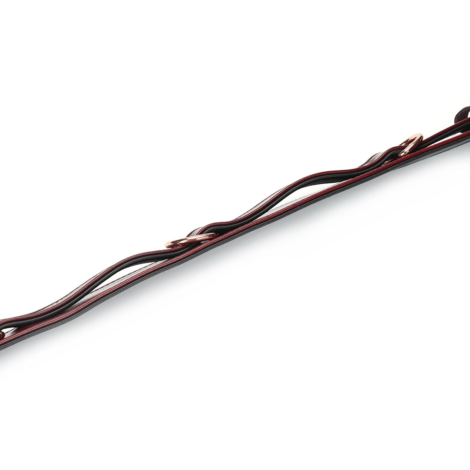 Фіксатори для стегон Liebe Seele Wine Red Thigh Cuffs L Size, натуральна шкіра