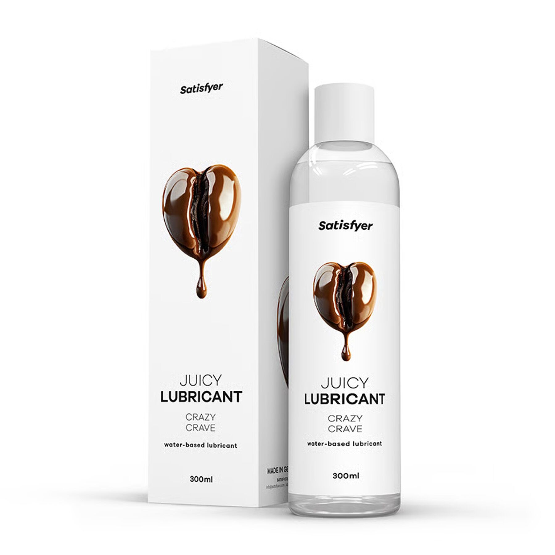Лубрикант на водній основі Satisfyer Juicy Lubricant Crazy Crave water based 300 мл