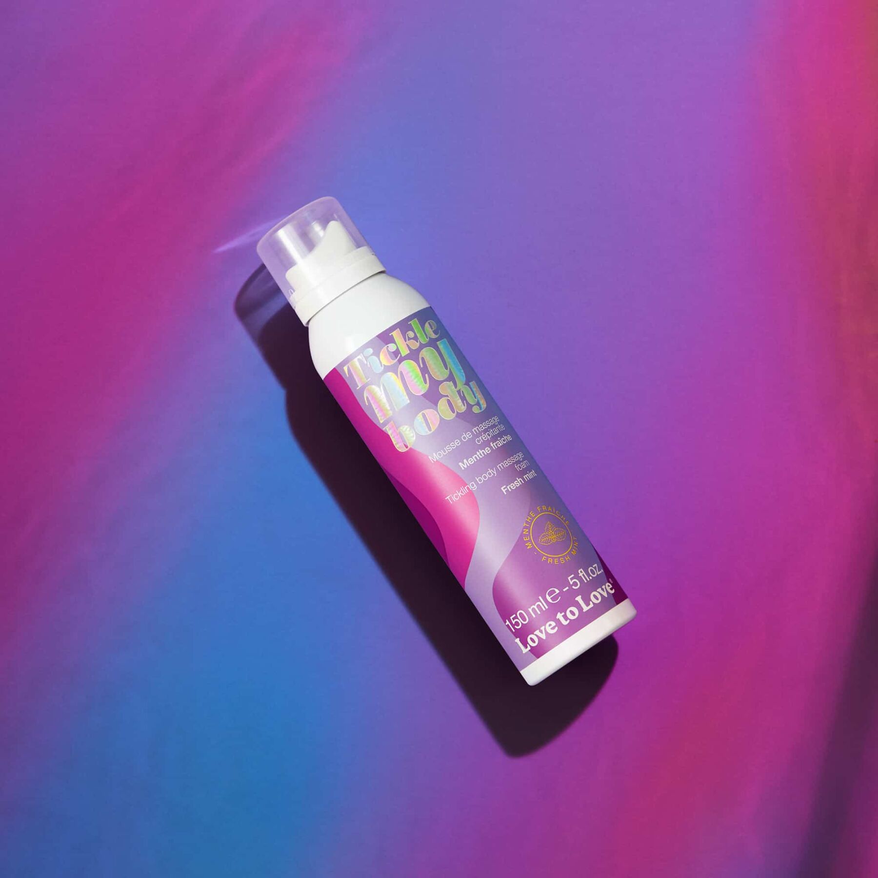 Масажна піна Love To Love TICKLE MY BODY Fresh Mint (150 мл) зволожувальна