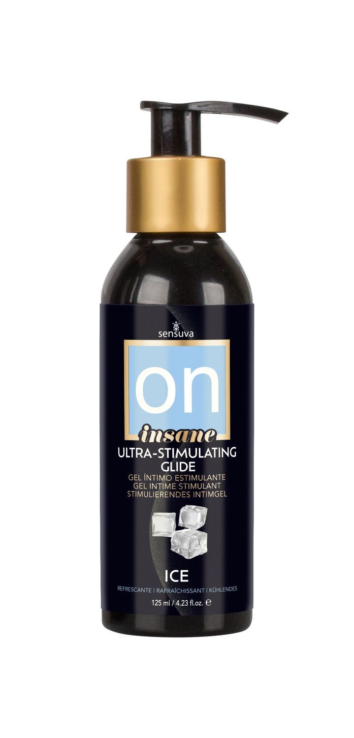 Збуджувальна змазка на гібридній основі Sensuva Ultra-Stimulating ON Insane Ice (125 мл)