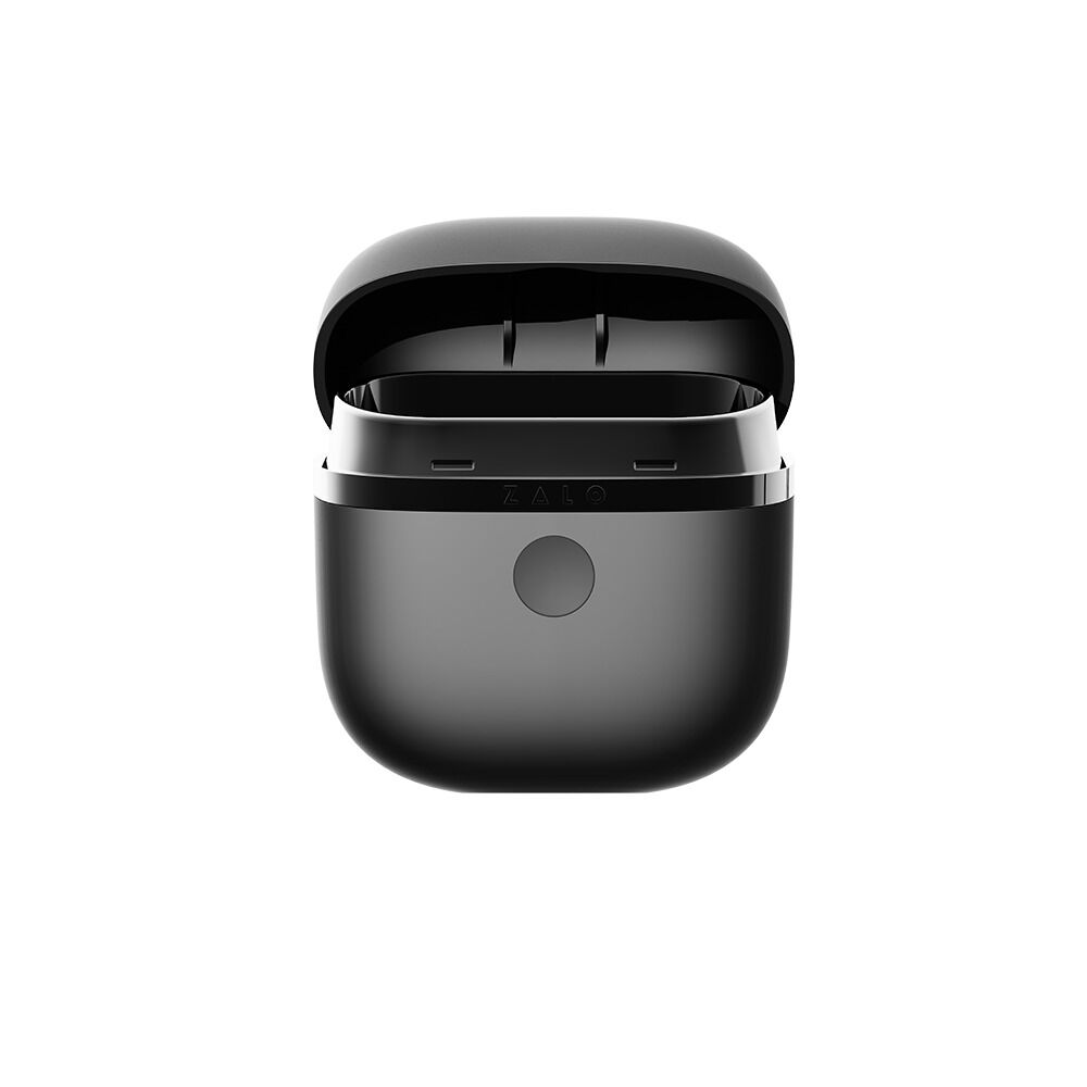 Ерекційне смарт-віброкільце Zalo Apis Obsidian Black, до 4 годин роботи, зарядний кейс