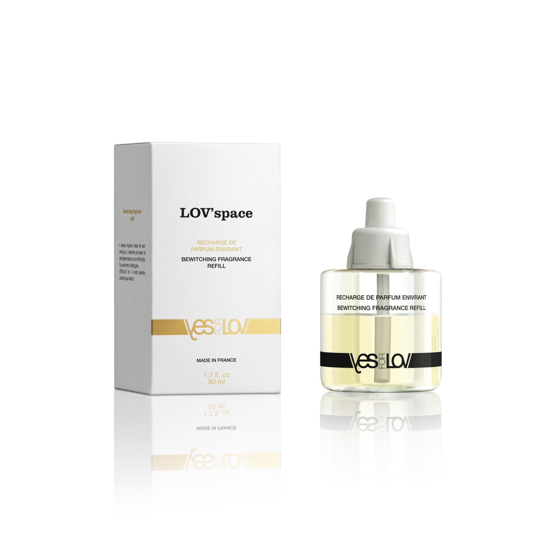 Рефіл для дифузора YESforLOV LOV'space Bewitching Fragrance Refill 50 мл, спокусливий аромат