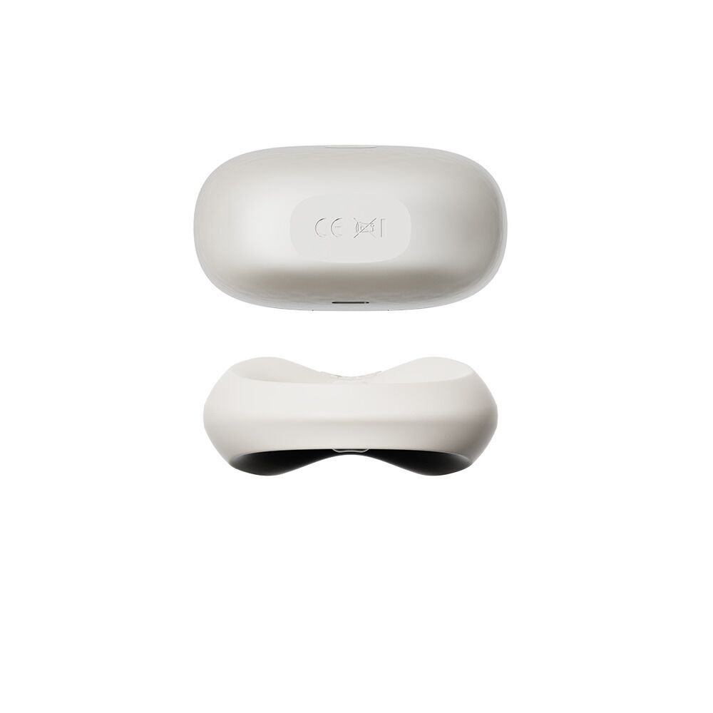 Ерекційне смарт-віброкільце Zalo Apis Ivory White, до 4 годин роботи, зарядний кейс