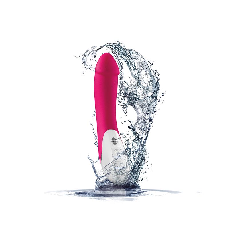 Потужний вібратор Mystim Terrific Truman Pink з двома моторами і вираженою головкою