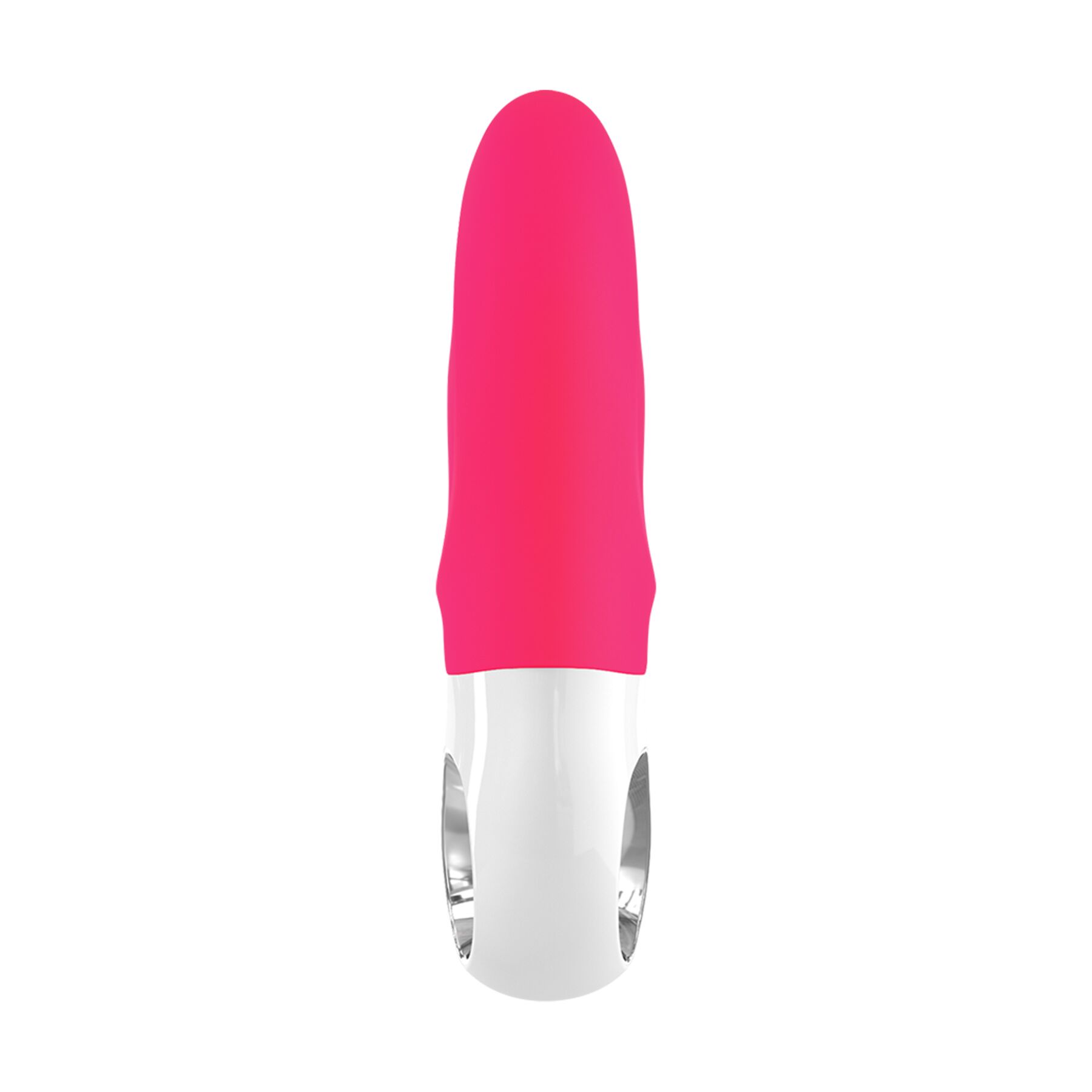 Вібратор-кролик Fun Factory MISS BI pink/white, 2 незалежні мотори, діаметр 4,2 см
