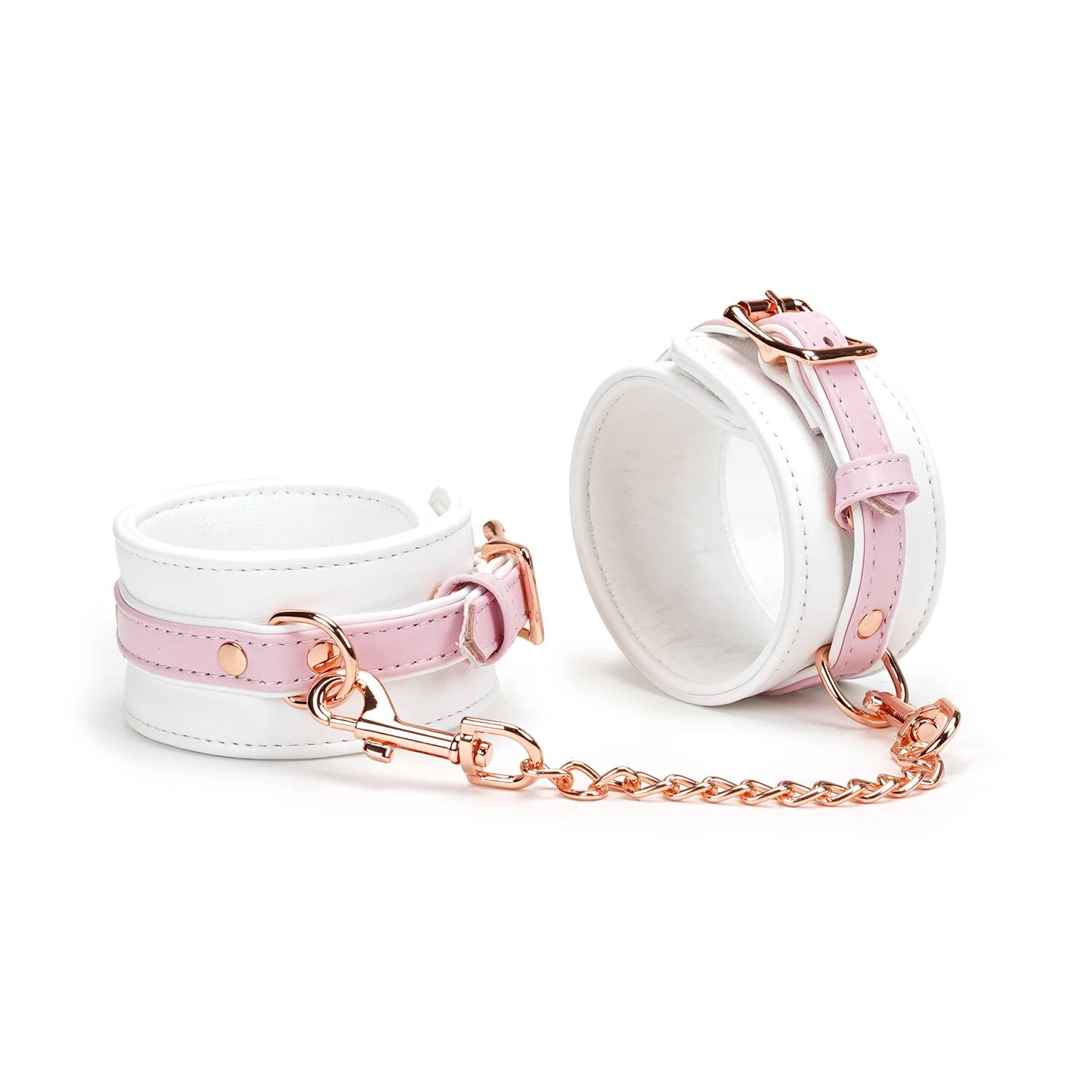 Поножі Liebe Seele White & Pink Fairy Leather Ankle Cuffs