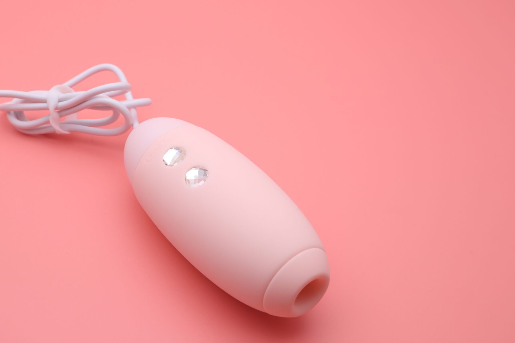 Вакуумний стимулятор з віброяйцем 2-в-1 KISSTOY Miss VV Pink