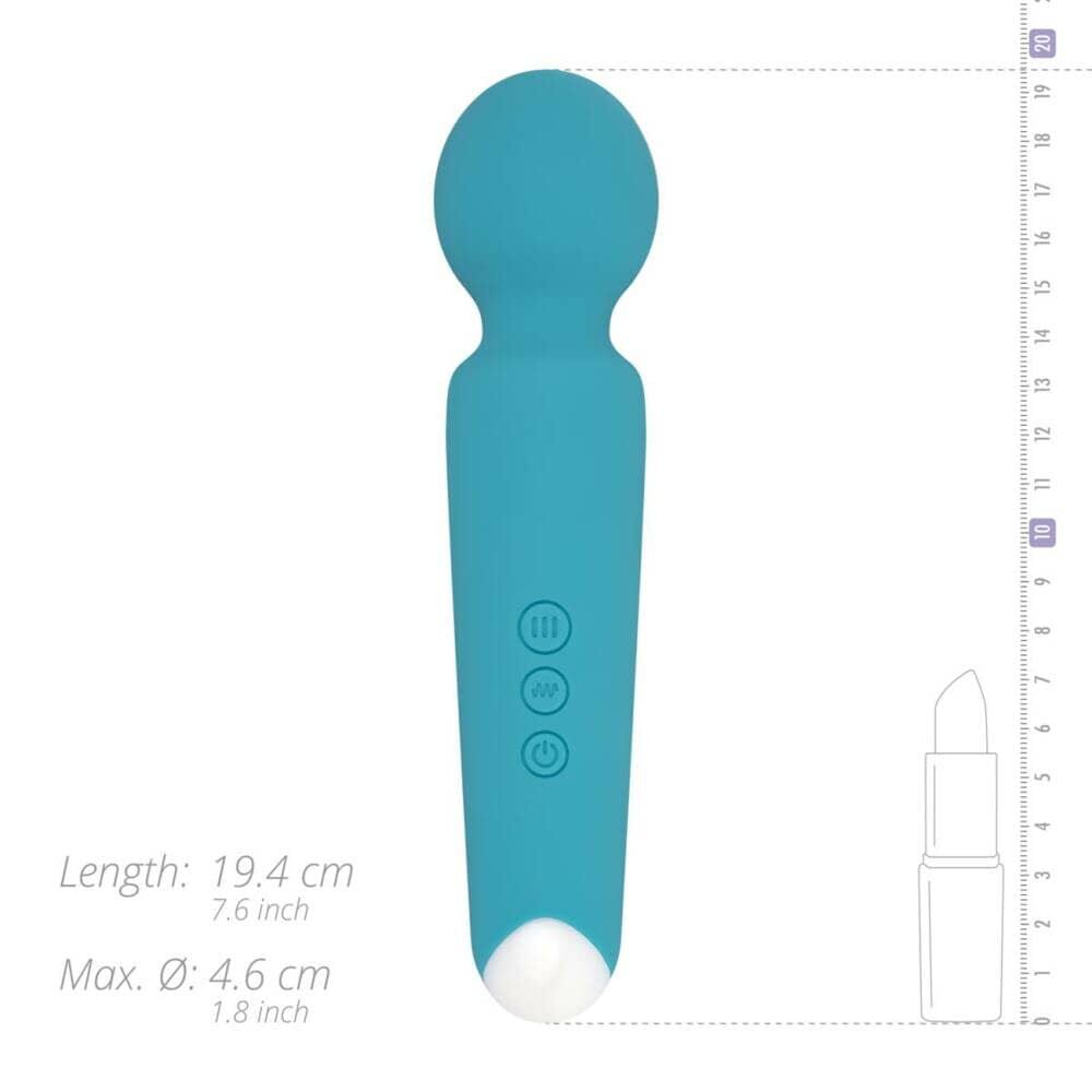 Вібромасажер Cala Azul – Maria Wand Vibrator, 10 режимів, регулювання інтенсивності
