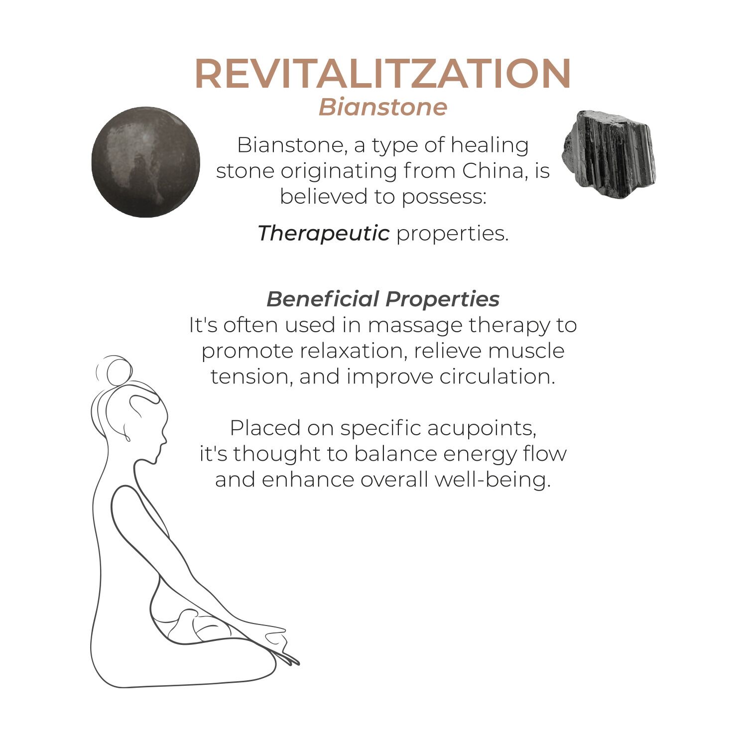 Вагінальні кульки Adrien Lastic Harmony Stones, напівдорогоцінне каміння, діаметр 3 см, 2 тримачі