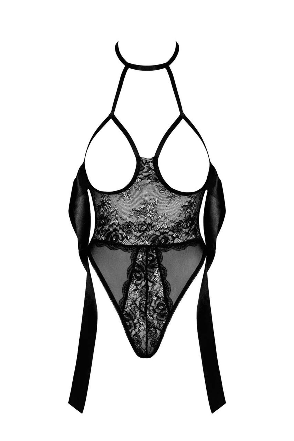 Боді Kissable Sexy Kiss Body Black L/XL
