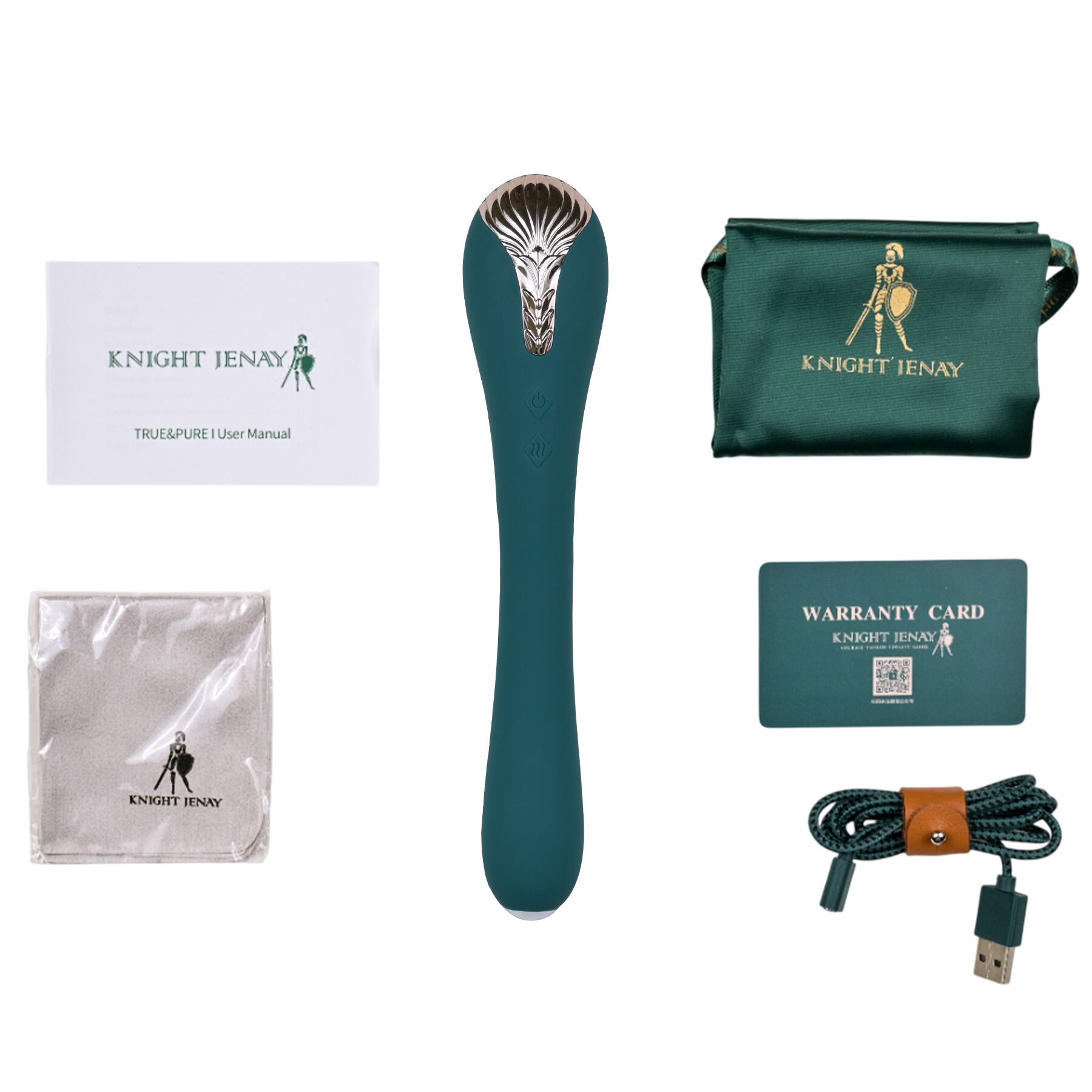 Смарт-вібратор з відеокамерою Knight Jenay True & Pure I, 10 режимів, підігрів