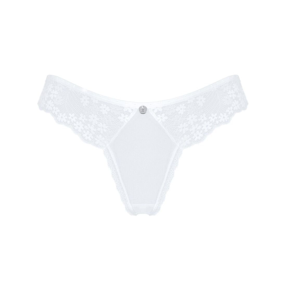 Напівпрозорі трусики Obsessive Heavenlly panties XL/2XL, відкриті сідниці