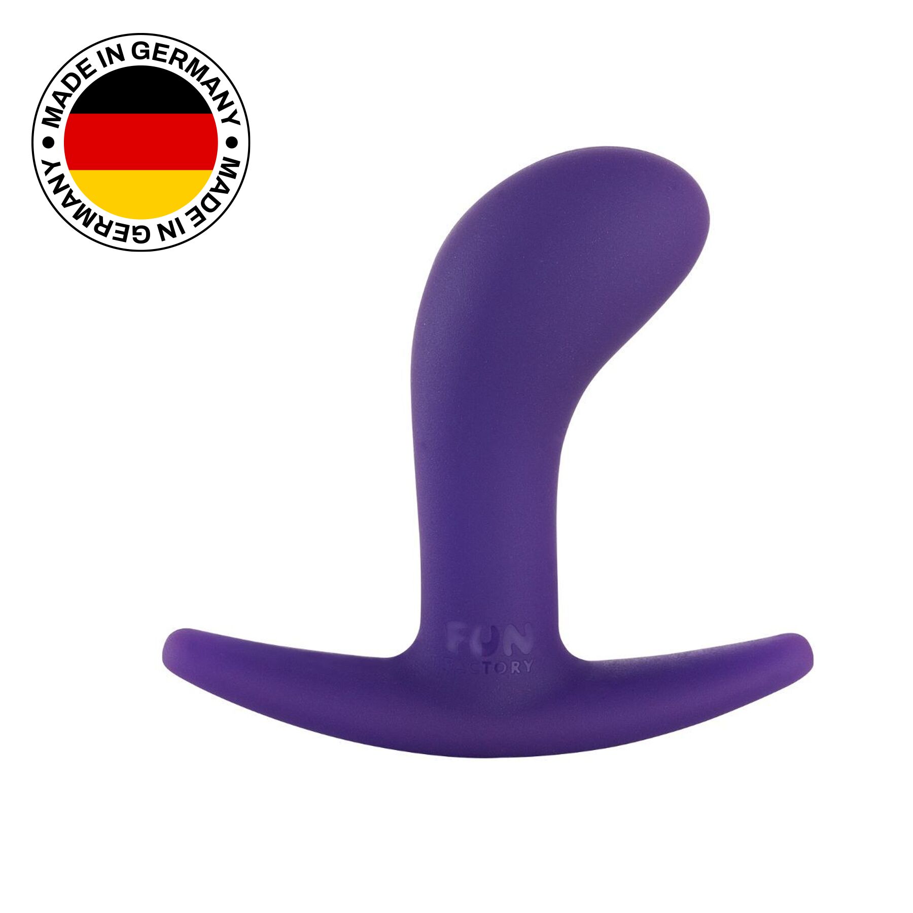 Анальна пробка Fun Factory BOOTIE S, фіолетова, діаметр 2,8 см, тонкий обмежувач