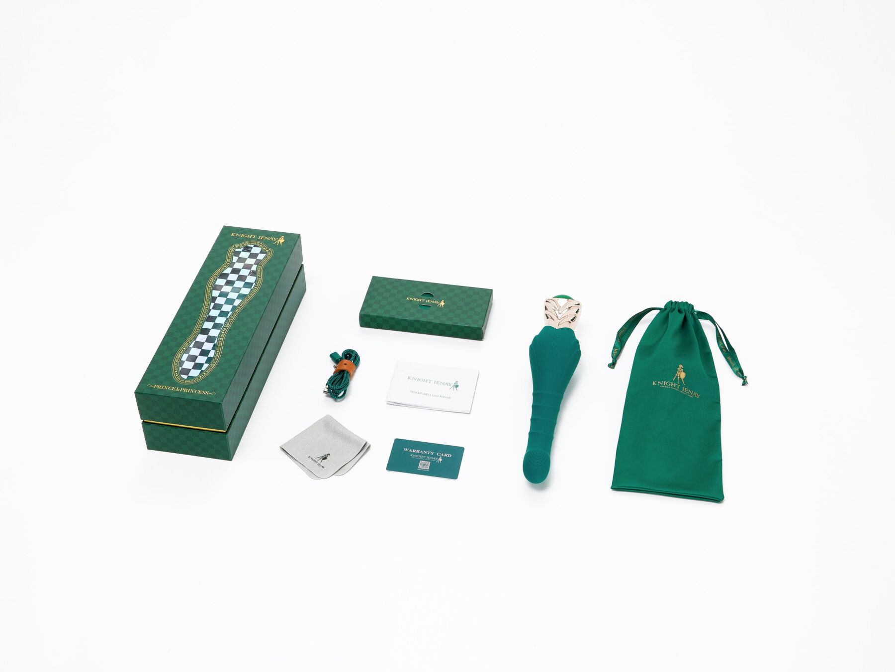 Розкішний смарт-пульсатор з вібрацією Knight Jenay Prince & Princess